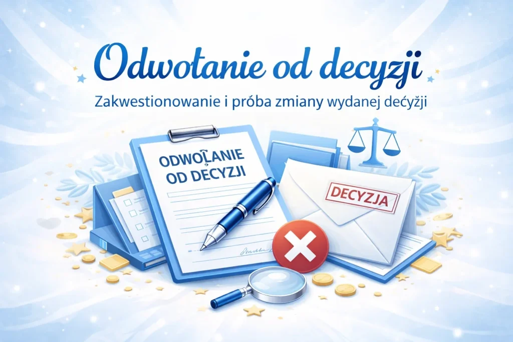 Odwołanie od Decyzji | Biuro Pism Online