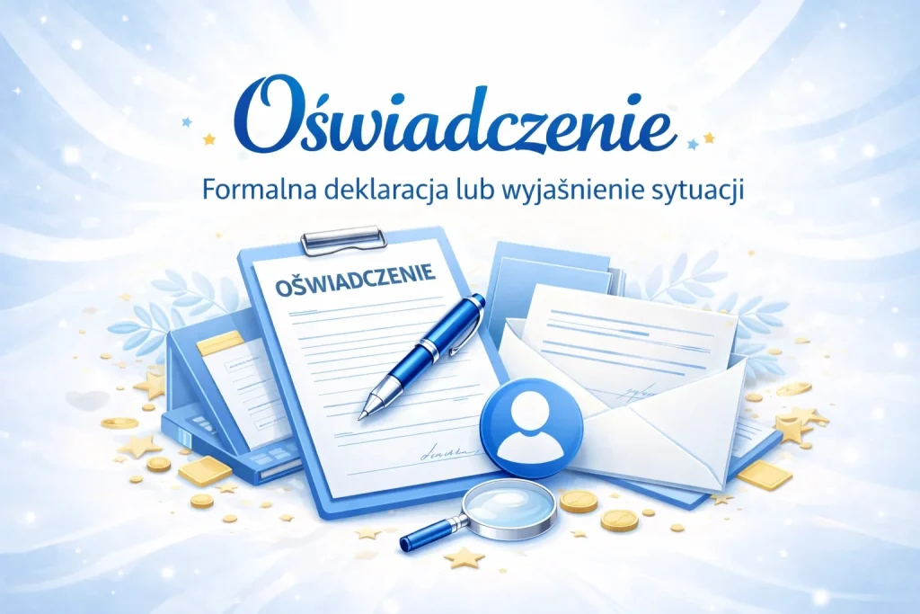 Oświadczenie | Biuro Pism Online